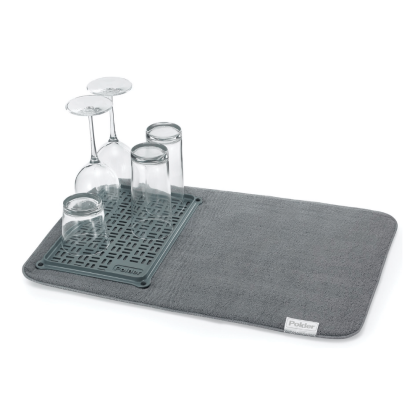 Polder Microfiber Mat with Glass Drying Tray