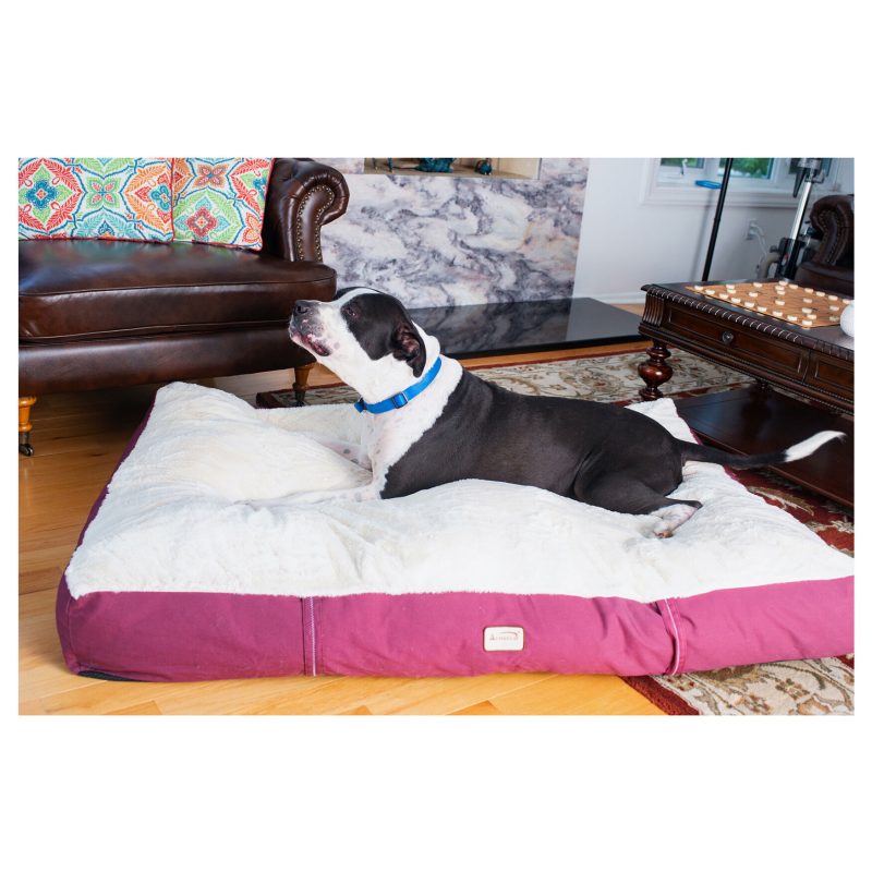 Armarkat Extra Large Pet Dog Bed Mat With Poly Fill Cushion & Removable Cover