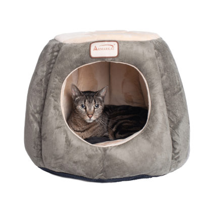 Armarkat Cat Cave Shape Pet Bed With Anti- Slip Waterproof Base