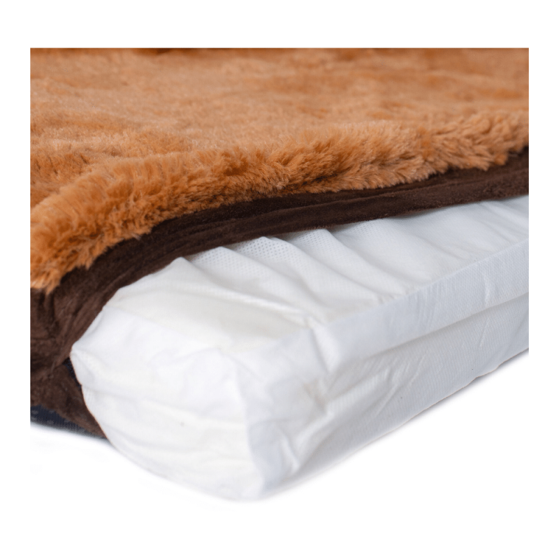 Armarkat Memory Foam Orthopedic Dog Bed Mat, Brown, Medium