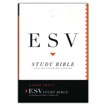 ESV Study Bible, Large Print, Hardcover