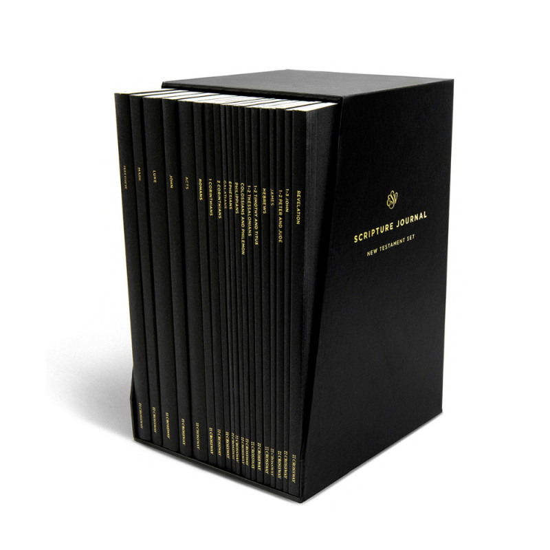 ESV Scripture Journal: New Testament Boxed Set of 19
