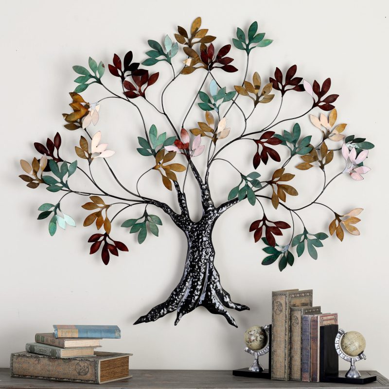 Quinn Living Multi Color Iron Traditional Wall Decor