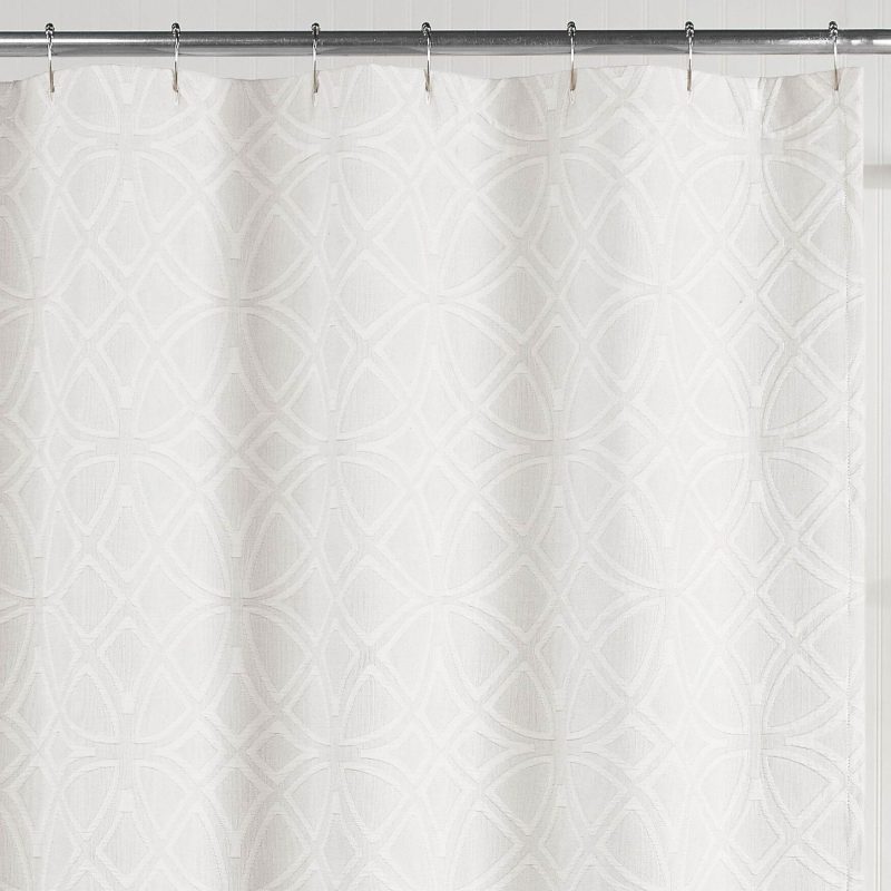 Sky Home Bogart European Matelassé Shower Curtain