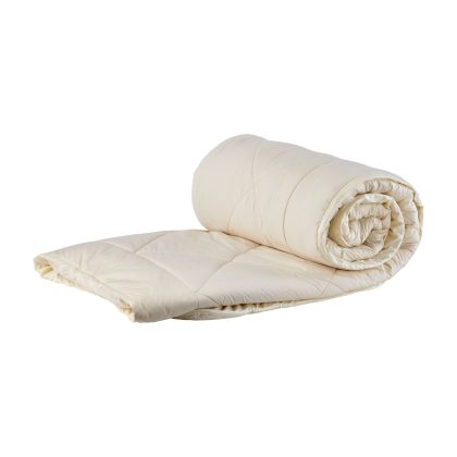 Sleep & Beyond myDual Pad 100% Washable and Reversible Wool Mattress Pad, Crib Size
