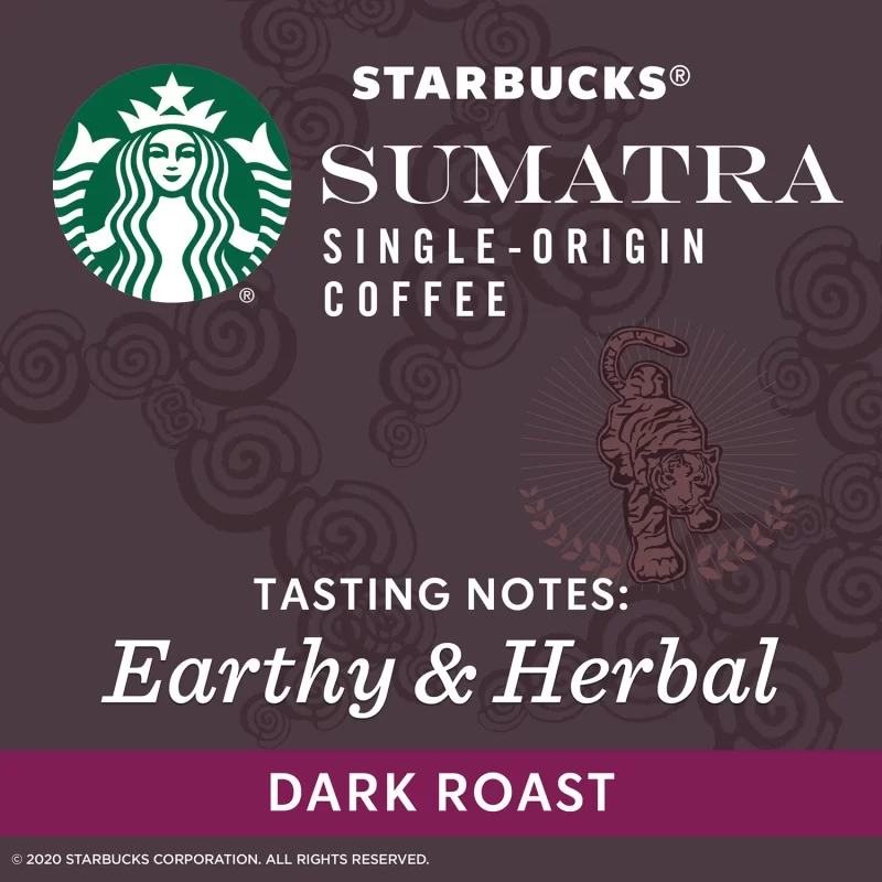 Starbucks Single-Origin Sumatra Coffee K-Cups (72 ct.)