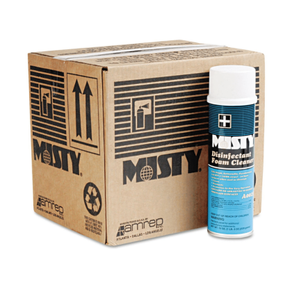 Misty Disinfectant Foam Cleaner - Fresh Scent - 19 oz. - 12 pack