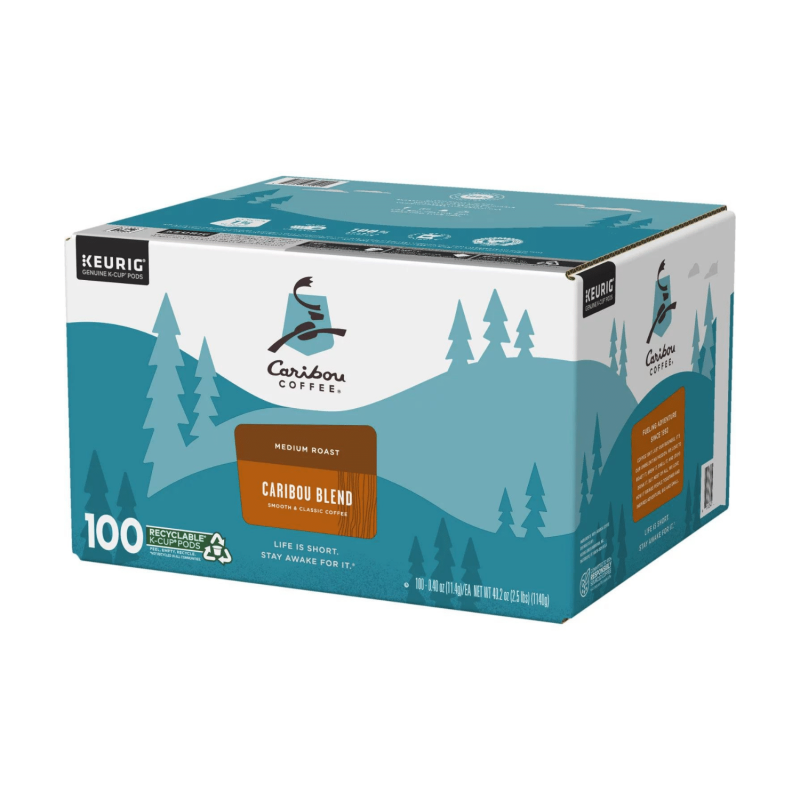 Caribou Coffee Caribou Blend K-Cup Pods (100 ct.)