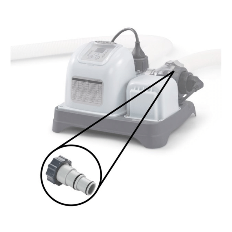 Intex Replacement Hose Adapter (Pair) & Intex Automatic Pool Cleaner Vacuum