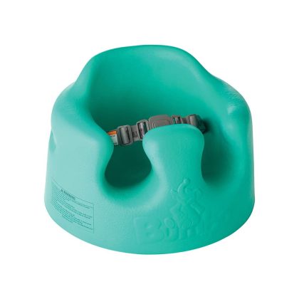 Bumbo Baby Foam Wide Floor Seat with Play Top Tray Attachment, Aqua