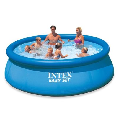 Intex 12' x 30" Easy Set Above Ground Swimming Pool & Filter Pump, 28131EH
