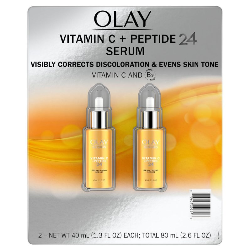 Olay Vitamin C + Peptide 24 Serum (1.3 oz., 2 pk.)