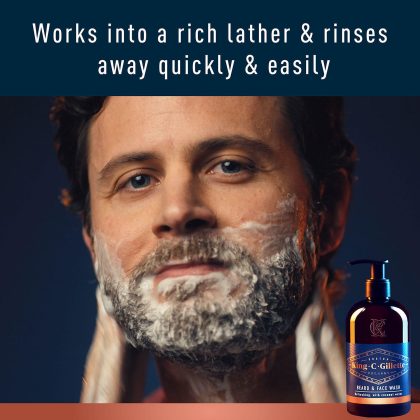Gillette King C. Gillette Shave Care for Men Beard Care Kit