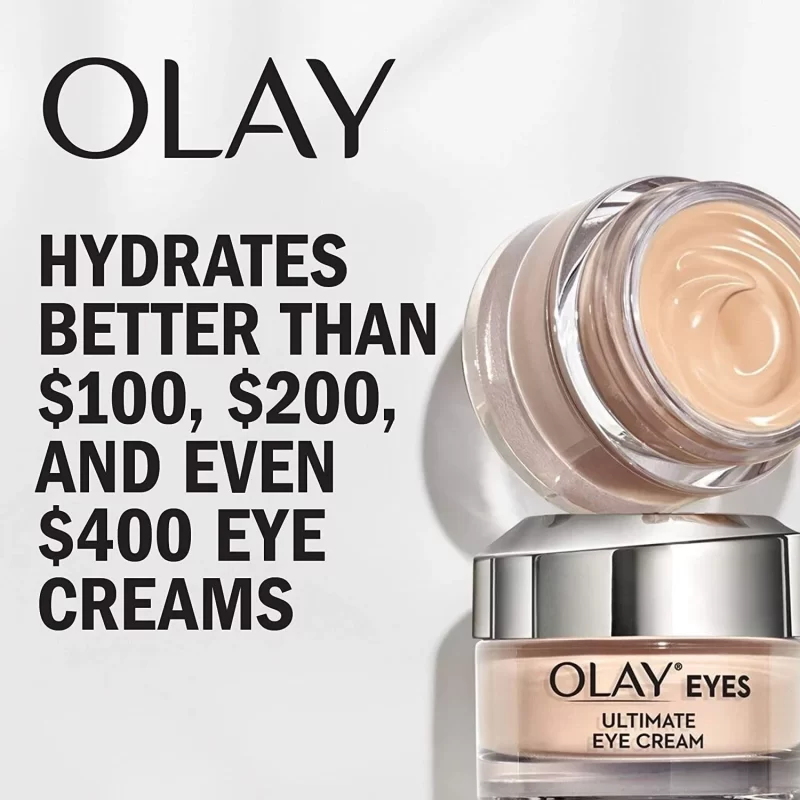 Olay Ultimate Eye Cream for Wrinkles, Puffy Eyes + Dark Circles (0.4 fl. oz., 2 pk.)