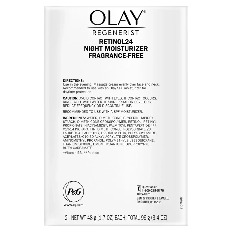 Olay Regenerist Retinol 24 Night Facial Moisturizer (1.7 fl. oz., 2 pk.)