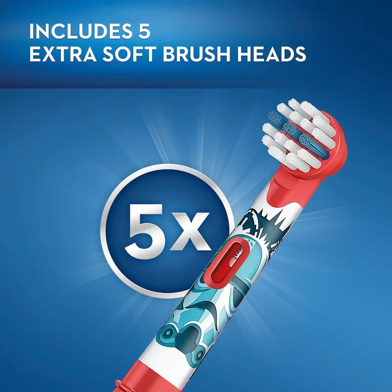Oral-B Kids Extra Soft Replacement Brush Heads, Star Wars (5 ct. Refills)