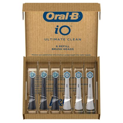 Oral-B iO Series Electric Toothbrush Replacement Brush Heads (6 ct. Refills)