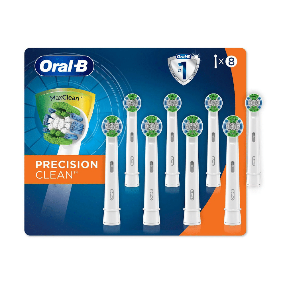Oral-B Precision Clean Electric Toothbrush Replacement Brush Heads (8 ct.)
