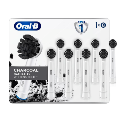 Oral-B Charcoal Electric Toothbrush Replacement Brush Heads (8 ct. Refills)
