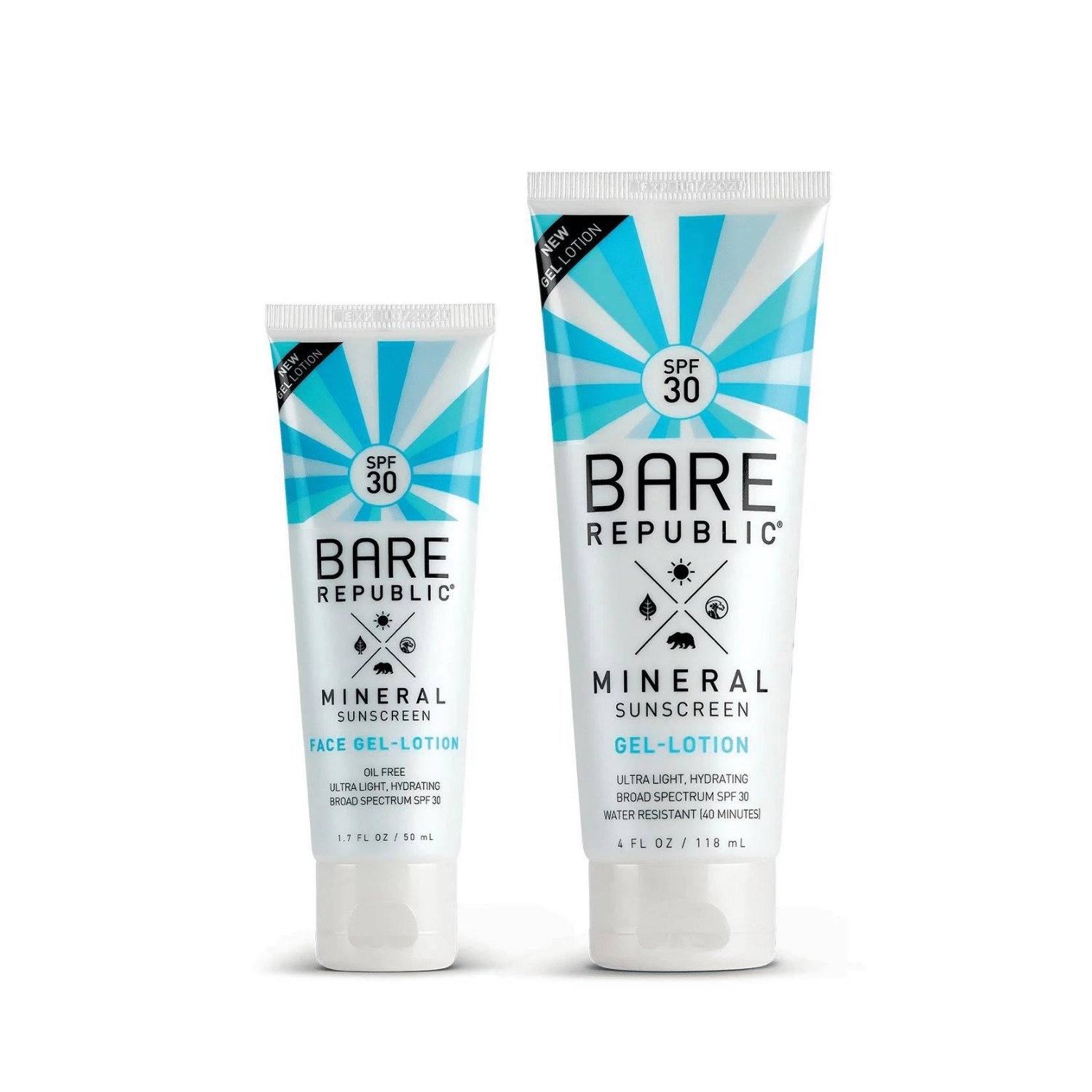 Bare Republic SPF30 Mineral Gel Face and Body Sunscreen (2 pk.)