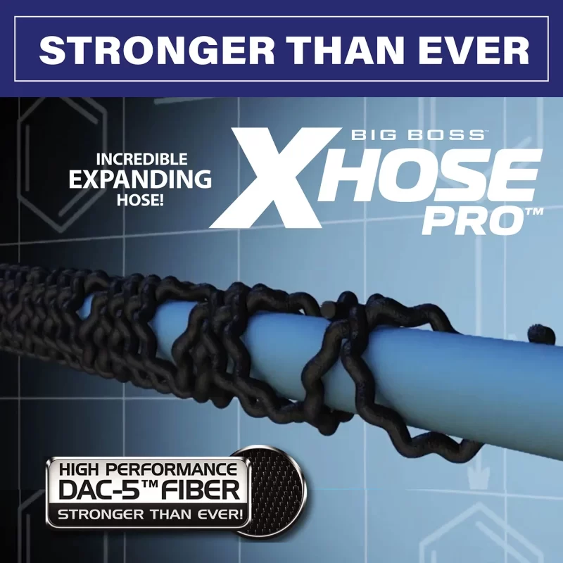 Dac Pro Xhose Pro DAC-5 Expandable Garden Hose with Brass Fittings, 75'