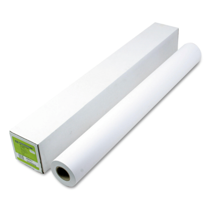 HP Designjet Inkjet Large Format Paper, 4.9 mil, 36" x 150 ft, White