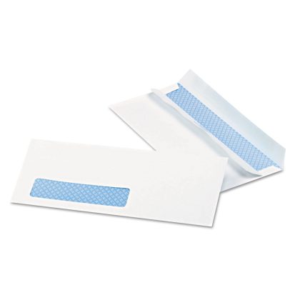 Quality Park Left Window Envelopes, #10, Security Tint, Redi-Seal, 500 Count