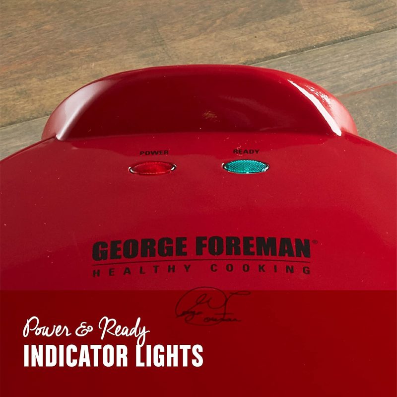George Foreman GFQ001-3 Red Quesadilla Maker