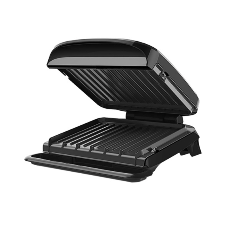 George Foreman GRP3060B 4-Serving Removable Plate & Panini Grill, Black