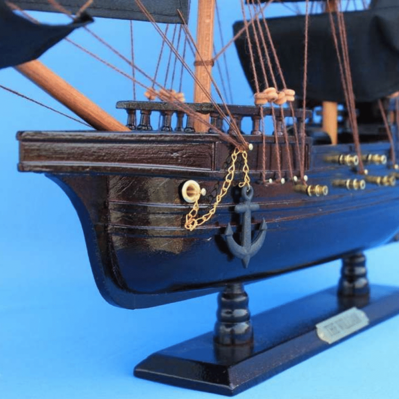 Handcrafted Model Ships Wooden Calico Jack's The William Model Pirate Ship 20"
