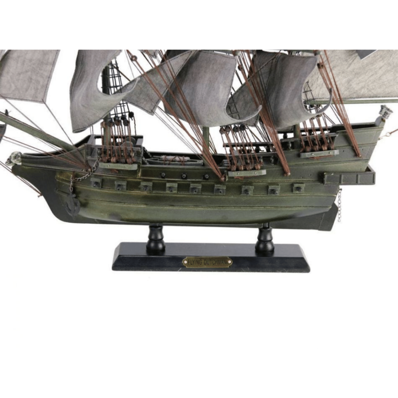 Handcrafted Model Ships Wooden Flying Dutchman Limited Model Pirate Ship 26"
