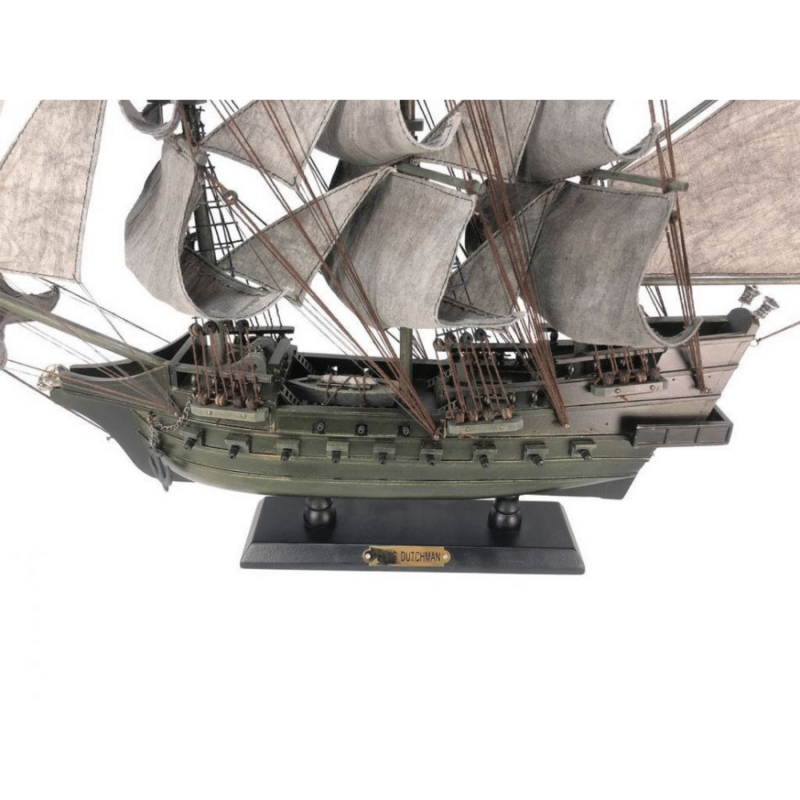 Handcrafted Model Ships Wooden Flying Dutchman Limited Model Pirate Ship 26"