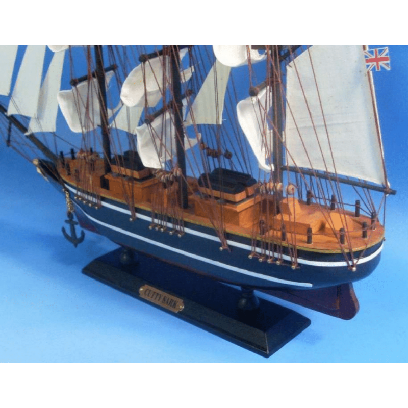 Handcrafted Model Ships Wooden Cutty Sark Tall Model Clipper Ship 24"