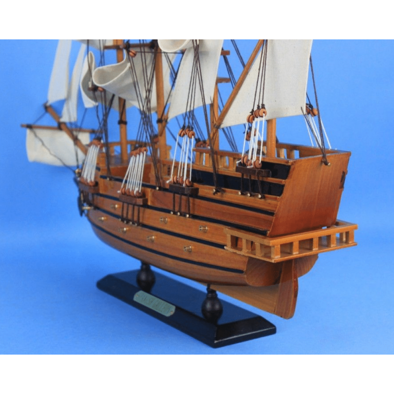 Handcrafted Model Ships Wooden Spanish Galleon Tall Model Ship 20"