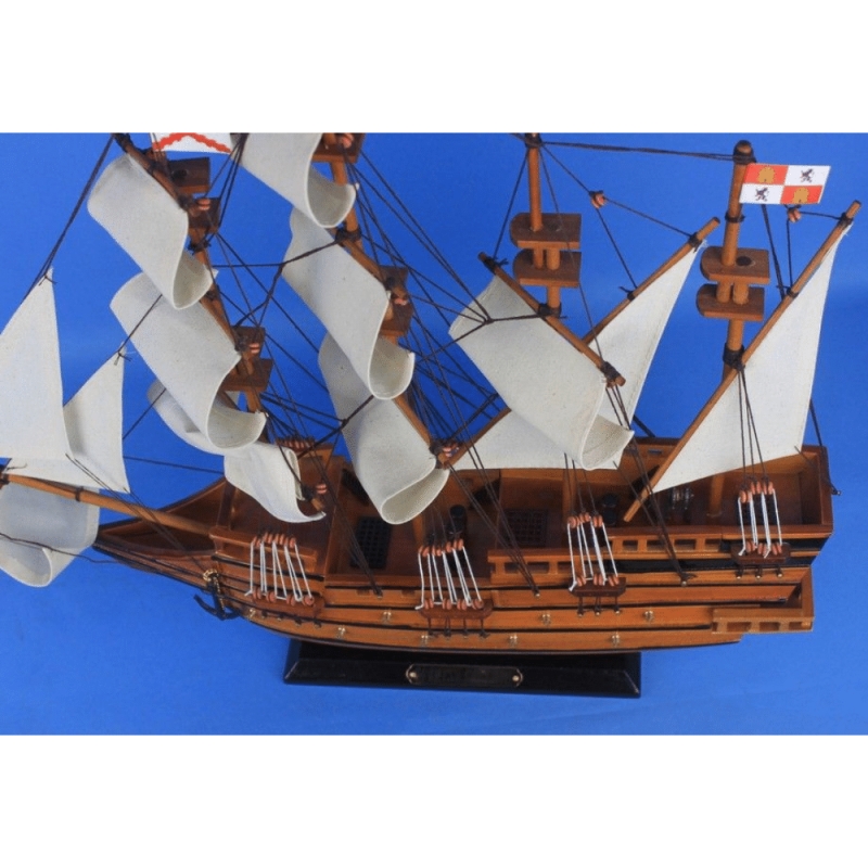 Handcrafted Model Ships Wooden Spanish Galleon Tall Model Ship 20"