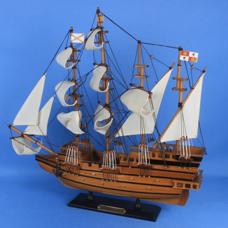 Handcrafted Model Ships Wooden Spanish Galleon Tall Model Ship 20"