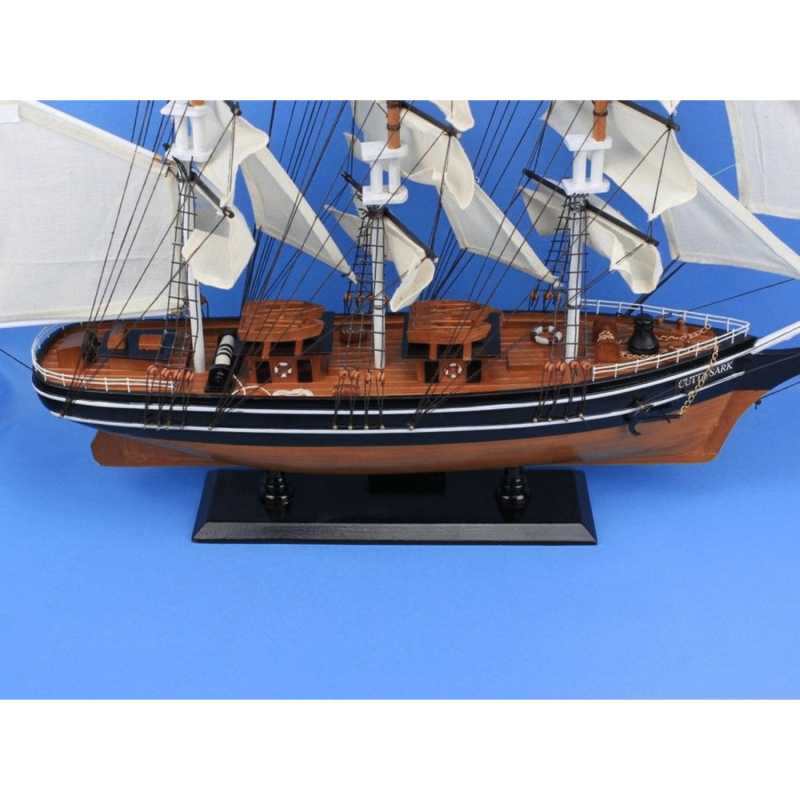 Handcrafted Model Ships Wooden Cutty Sark Tall Model Clipper Ship 30"
