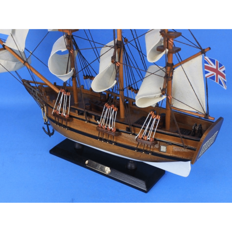 Handcrafted Model Ships Wooden Charles Darwins HMS Beagle Tall Model Ship 20"