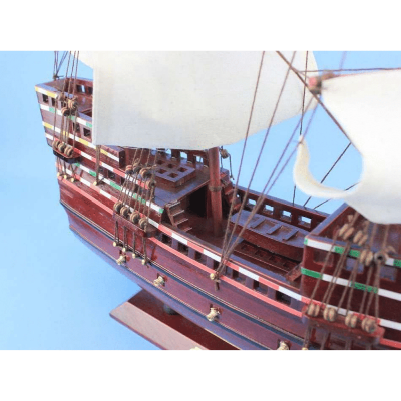 Handcrafted Model Ships Wooden Mayflower Tall Model Ship 20"
