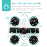 Best Choice Products Portable Heated Shiatsu Foot Bath Massage Spa w/ Pumice Stone, Black