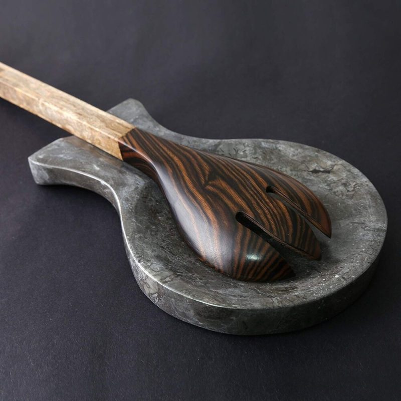 Creative Home Charcoal Marble Spoon