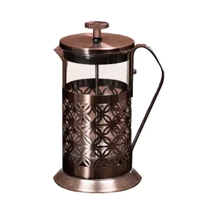 Ovente FSF20C Flower Stainless Steel French Press Coffee Maker