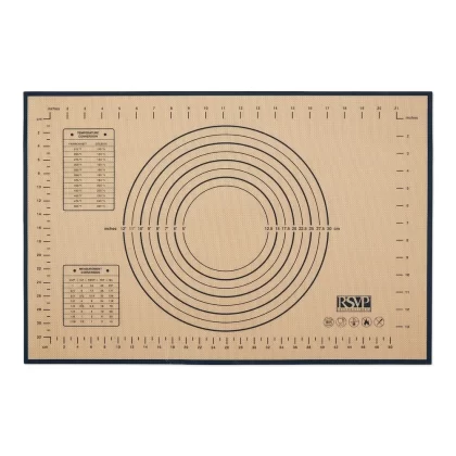RSVP International Silicone Pastry Mat, 23.6 x 15.75"