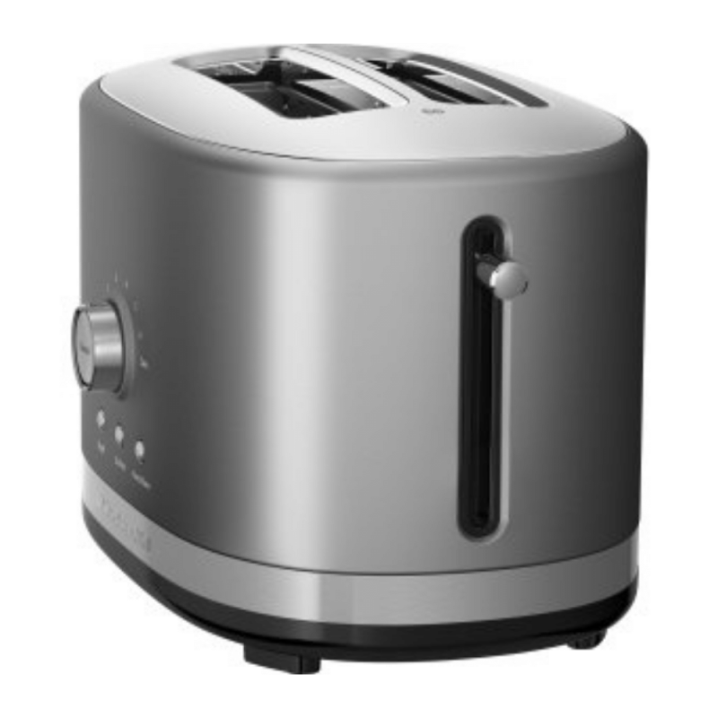 KitchenAid KMT2116CU 2-Slice Toaster with High Lift Lever, Countour Silver