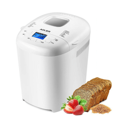 Aolier 14-in-1 Bread Maker Machine with Nonstick Stainless Steel Pan Reserve