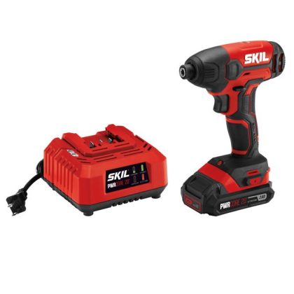 Skil PWR CORE 20 20-Volt 1/4 In. Hex Impact Driver Kit, ID572702