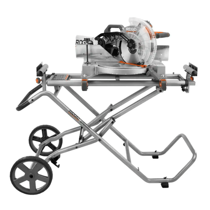 Ridgid Universal Mobile Miter Saw Stand with Mounting Braces, AC9946