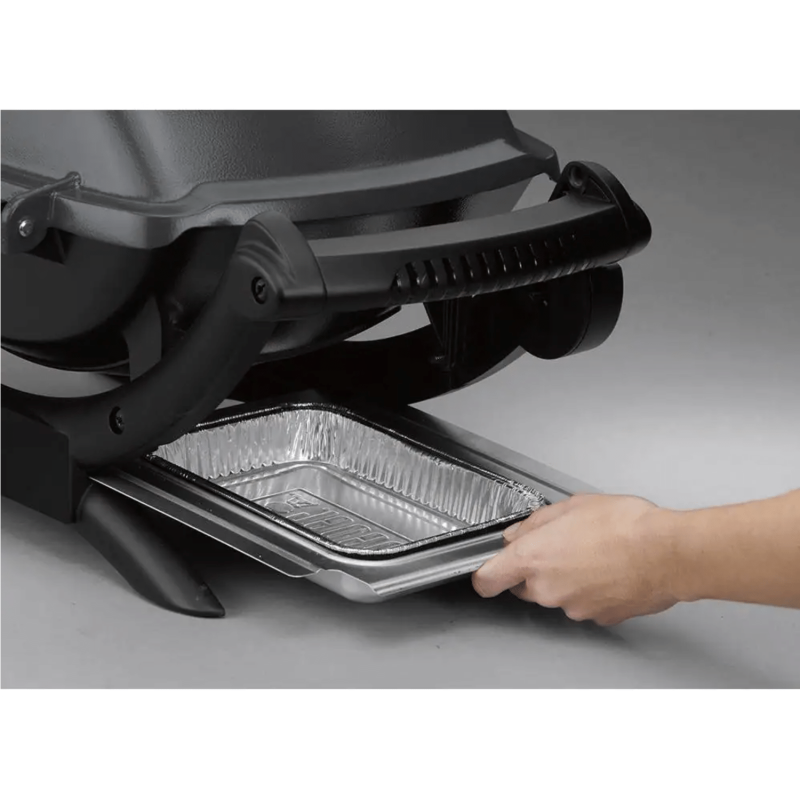 Weber Q 2400 1-Burner Portable Electric Grill in Gray