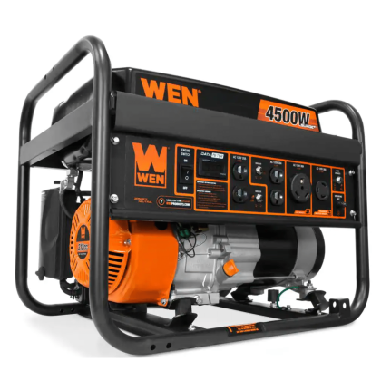 Wen 4500/3600-Watt 212cc Transfer Switch and RV-Ready Gas-Powered Portable Generator, CARB Compliant (GN4500)
