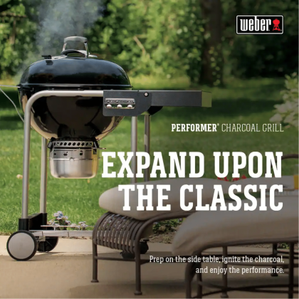 Weber 22 in. Performer Charcoal Grill in Black 15301001